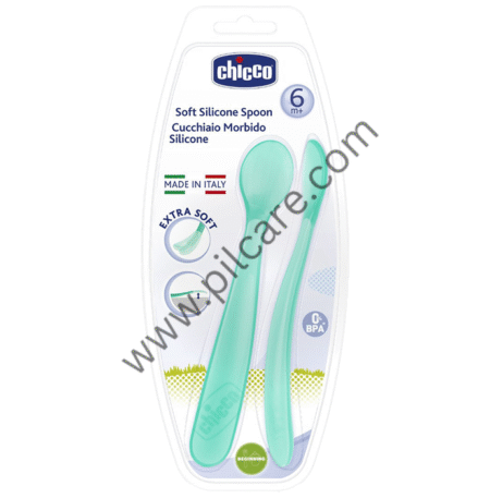 Chicco Softly Spoon 6m+ Blue