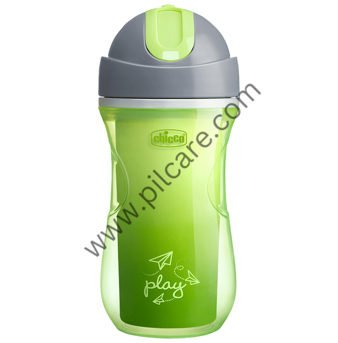 Chicco Sports Cup Insulated Bottle 14m+ Green