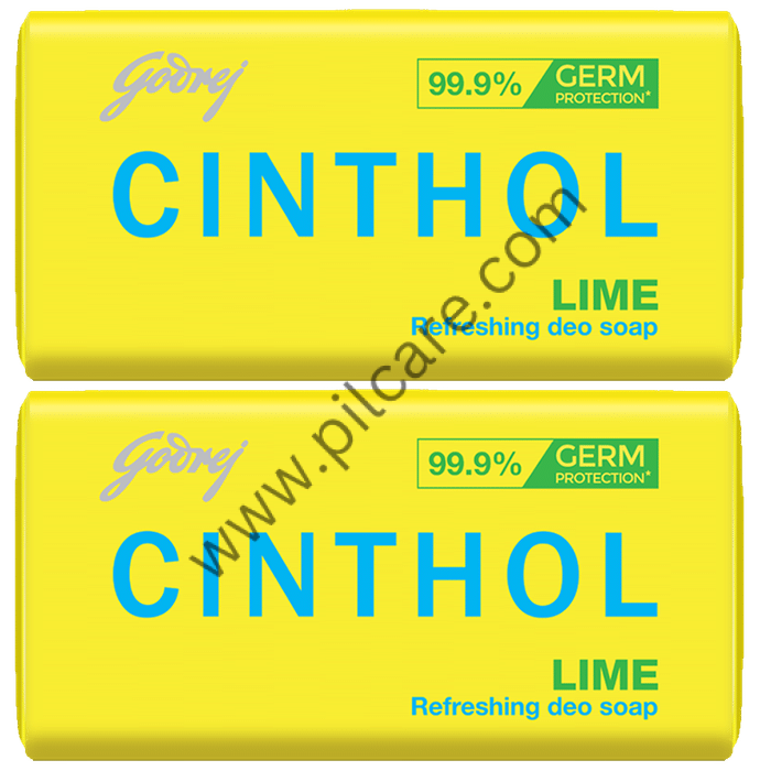 Cinthol Soap (100gm Each) Lime
