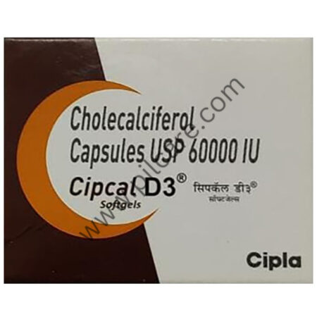 Cipcal D3 Softgels for Bone Joint and Immune health