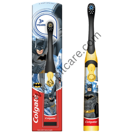 Colgate 3+ Years Extra Soft Battery Powered Toothbrush Batman
