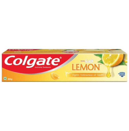 Colgate Active Salt Toothpaste | for Healthy Teeth & Gums Lemon Toothpaste