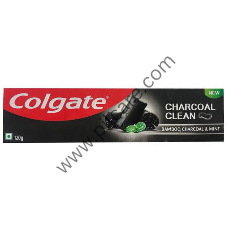 Colgate Charcoal Clean Toothpaste with Bamboo Charcoal and Wintergreen Mint
