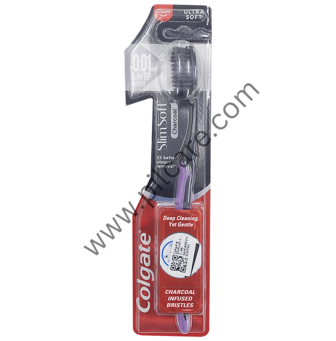Colgate Slimsoft Charcoal Toothbrush