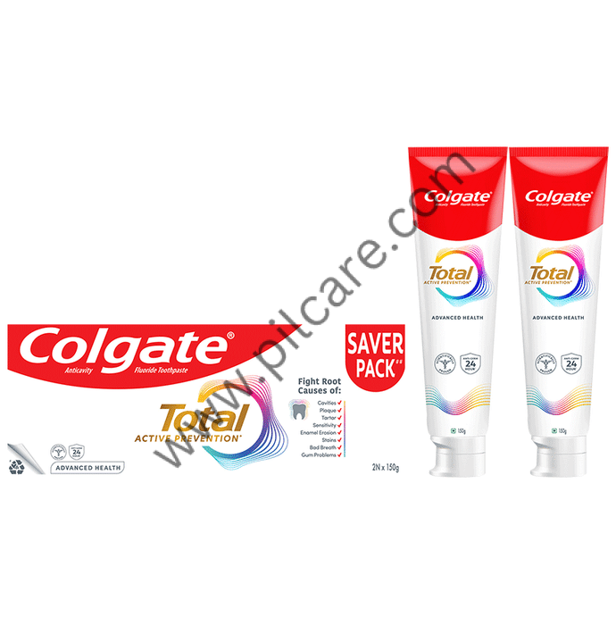 Colgate Total12 Toothpaste (150gm Each) Advanced Health