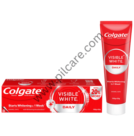 Colgate Visible White Toothpaste | Teeth Whitening Starts in 1 Week |