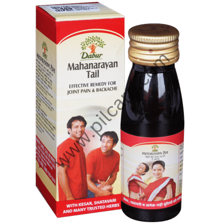 Dabur Mahanarayan Tail | Relieves Pain & Stiffness of Joints, Back, Ribs & Muscles