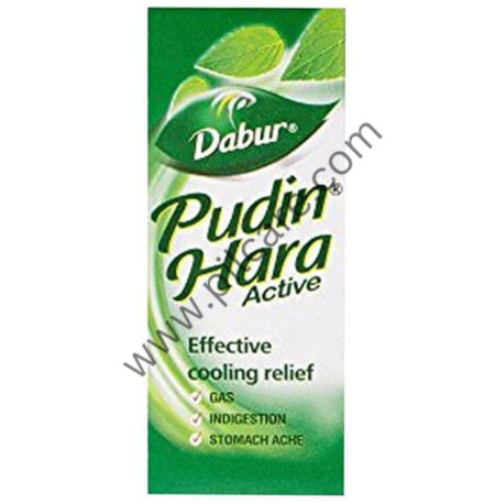 Dabur Pudin Hara Active Liquid | Effective Cooling Relief from Gas, Indigestion & Stomach Ache