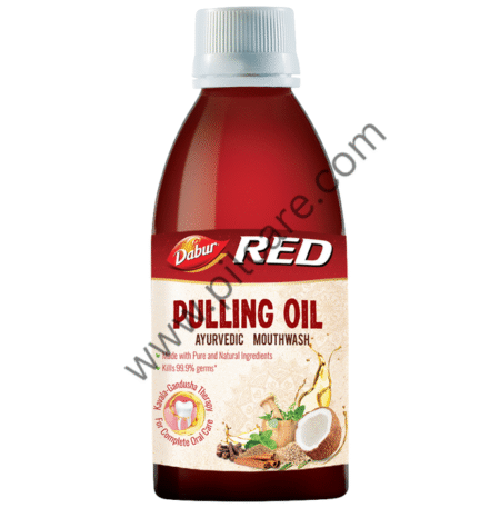 Dabur Red Pulling Oil Ayurvedic Mouth Wash | For Complete Oral Care