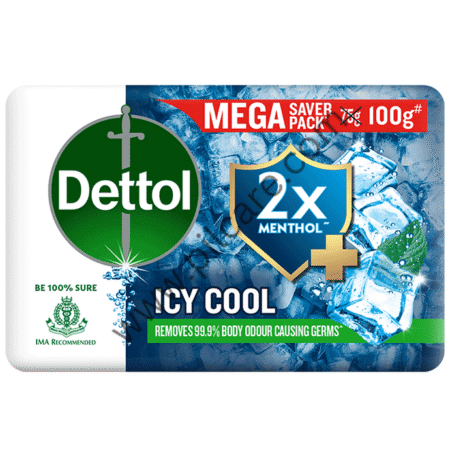 Dettol Icy Cool with 2x Menthol Soap