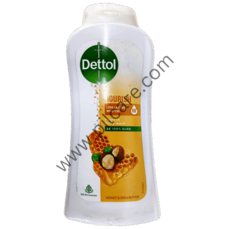 Dettol Nourish Body Wash Honey and Shea Butter