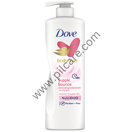 Dove Body Love Supple Bounce Body Lotion for Dry Skin Paraben Free