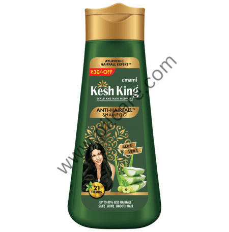 Kesh King Scalp and Hair Anti-Hairfall Shampoo with Aloe and 21 Herbs