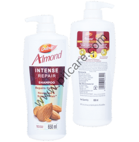 Dabur Almond Shampoo | For Nourished & Smooth Hair | Helps in Hair Strenghtening, Nourishment