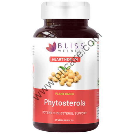Bliss Welness Heart Health Phytosterols High Potency Lipid Support Veg Capsule