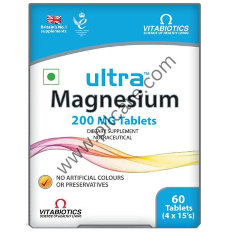Ultra Magnesium 200mg Tablet | Mineral Support