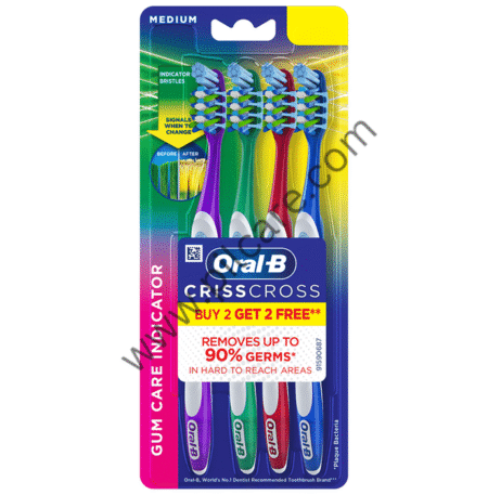 Oral-B Crisscross Buy 2 Get 2 Free Medium