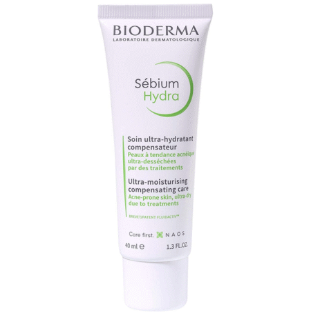Bioderma Sebium Hydra Moisturiser | For Acne Prone & Ultra-Dry Skin
