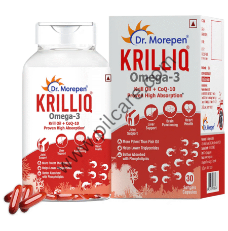 Dr. Morepen Krilliq Omega 3 Softgel Capsule