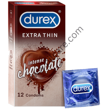 Durex Extra Thin Condom Chocolate