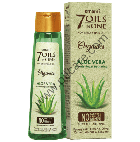 Emami 7 Oils in One Non Sticky Hair Oil Aloe Vera
