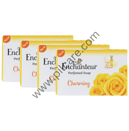 Enchanteur Charming Perfumed Soap (75gm Each)