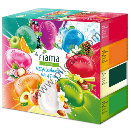 Fiama Gel Bar (125gm Each) Mega Celebration