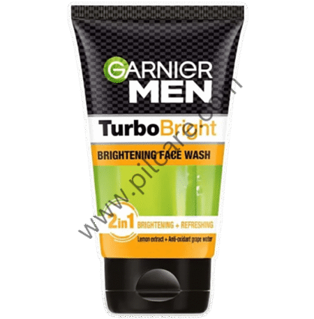 Garnier Men Face Wash Turbo Bright Brightening
