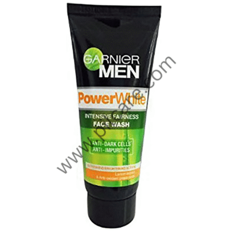 Garnier Men Power White Intensive Fairness Face Wash