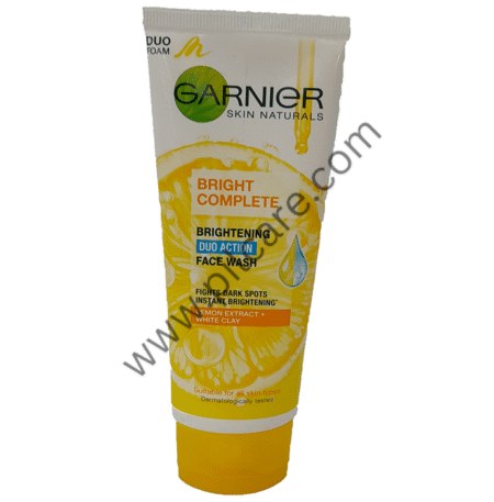 Garnier Skin Naturals Bright Complete Duo Action Face Wash