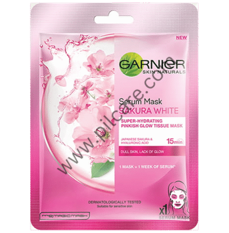 Garnier Skin Naturals Serum Mask Sakura White Sheet Mask