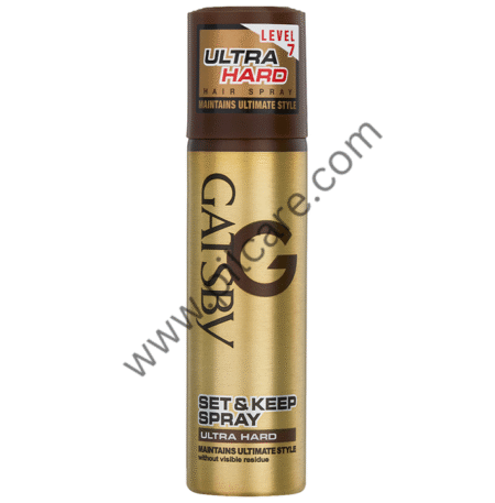Gatsby Set & Keep Hair Spray Ultra Hard