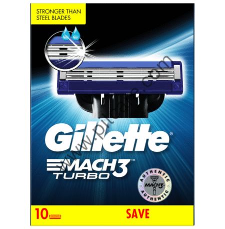 Gillette Mach 3 Shaving Razor Blades Turbo