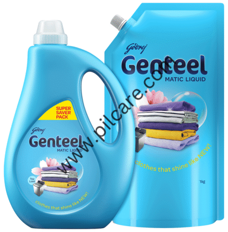Godrej Genteel Matic Liquid Super Saver Pack with Refill Pack (1kg Each)