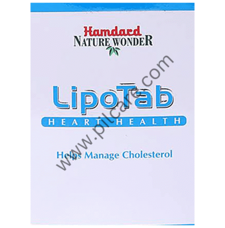 Hamdard Lipotab Tablet for Heart Health & Cholesterol Management