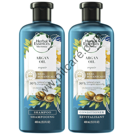 Herbal Essences Combo Pack of Argan Oil Repair Shampoo & Argan Oil Repair Conditioner (400ml Each)