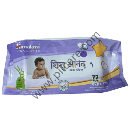 Himalaya Baby Himalaya Shishu Anand Baby Wipes (72 Each)