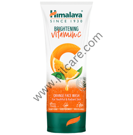Himalaya Brightening Vitamin C Face Face Wash Orange