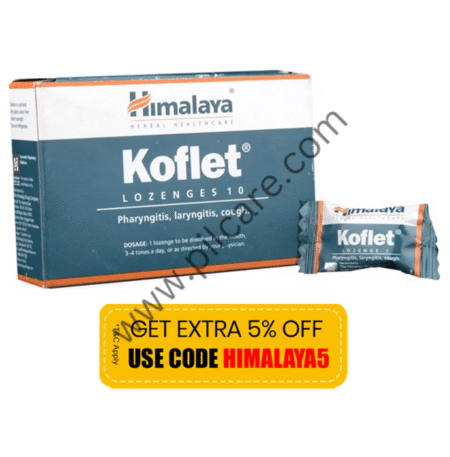 Himalaya Koflet Cough Lozenges| Soothes Sore Throat| Relieves Cough |