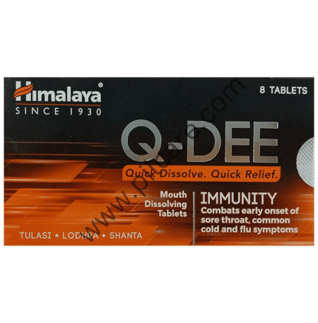 Himalaya Q-Dee Tulasi+Lodhra+Shanta Tablet MD