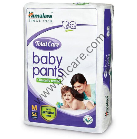 Himalaya Total Care Baby Pants | With Anti-Rash Shield & Wetness Indicator | Size Medium