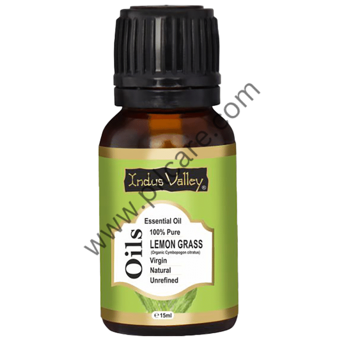 Indus Valley 100% Pure Essential Lemongrass Oil