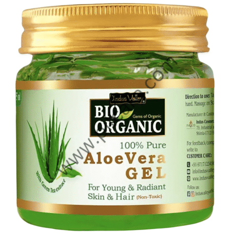 Indus Valley Bio Organic Aloe Vera Gel 100% Pure