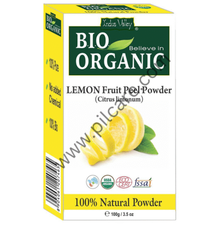 Indus Valley Bio Organic Lemon Fruit Peel Powder
