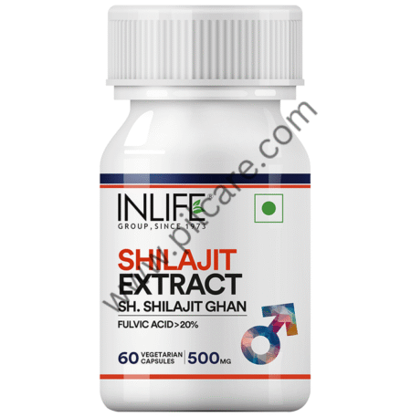 Inlife Shilajit Extract 500mg Capsule