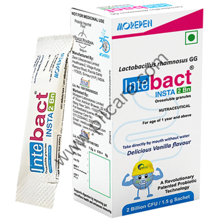 Intebact Insta 2 BN Orosoluble Granule Sachet (1.5gm Each) Vanilla