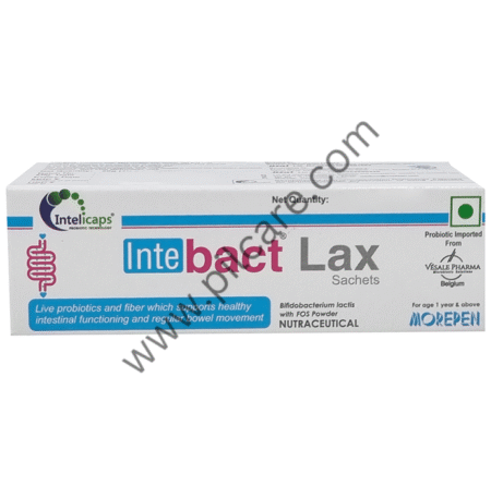 Intebact Lax Sachet Nutraceutical