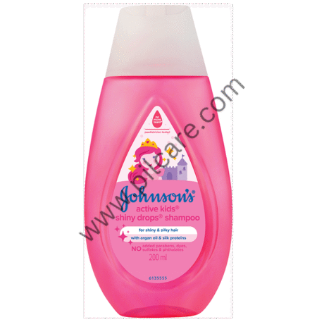Johnson's Active Kids Shampoo Shiny Drops with Argan Oil Shampoo
