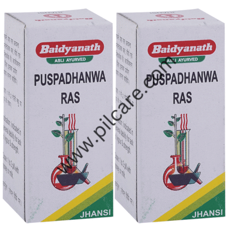 Baidyanath (Jhansi) Puspadhanwa Ras Powder (5gm Each)