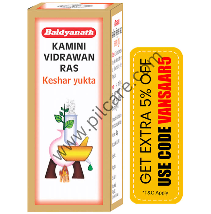 Kamini Vidrawan Ras Keshar Yukta Ayurveda Tablet